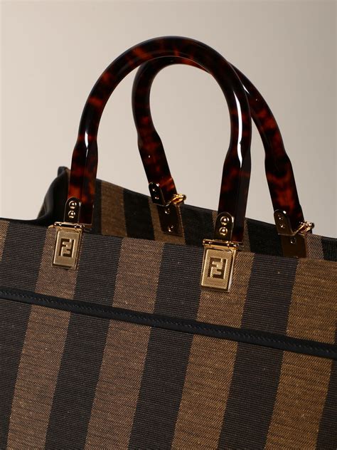 fendi striped bag|fendi tote bag 2020.